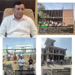 एमडीडीए उपाध्यक्ष बंशीधर तिवारी के निर्देश पर देहरादून में अवैध निर्माणों के खिलाफ बड़ी सीलिंग कार्रवाई