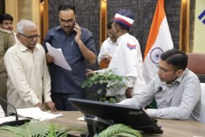 जिलाधिकारी सविन बंसल के हस्तक्षेप के बाद भूमि सीमांकन प्रकरण में प्रशासनिक कार्रवाई तेज हुई