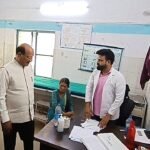 रायपुर सीएचसी में ईसीजी ओपीडी का भी मंत्री ने किया निरीक्षण