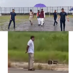 धामी मैदान में, राहुल इंतजार में — उत्तराखंड की राजनीति की दो तस्वीरें। 