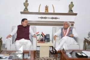 सीएम धामी ने मनोहर लाल खट्टर के सामने रखीं उत्तराखंड की ऊर्जा जरूरतें, मिला सकारात्मक आश्वासन