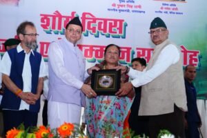 मुख्यमंत्री पुष्कर सिंह धामी ने अग्निवीरों के लिए देश का पहला रोजगार सेल बनाने की घोषणा की