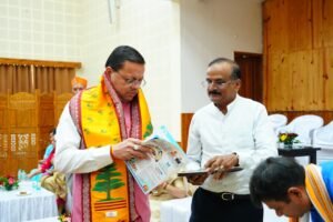 मुख्यमंत्री धामी ने कहा कि राज्य सरकार की प्राथमिकता जन समस्याओं का समयबद्ध समाधान और प्रदेश के प्रत्येक क्षेत्र का संतुलित विकास है