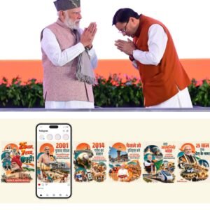 25 वर्षों में गरीब कल्याण, महिला सशक्तिकरण और युवा उत्थान को पीएम मोदी ने दी प्राथमिकता: मुख्यमंत्री धामी