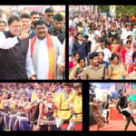 मुख्यमंत्री पुष्कर सिंह धामी ने कलाकारों के साथ थिरककर बढ़ाया आदि रंगोत्सव का उत्साह
